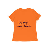 Own Time — Women's Regular T-shirt - Orange