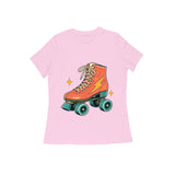 Roller Daydream — Women's Regular T-shirt - Light Pink