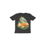 Dosa Dino — Toddler T-shirt - Black
