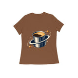 Filter Orbit — Women's Regular T-shirt - Coffee Brown