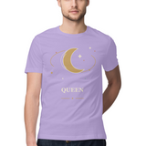 Orbit Queen — Regular Unisex T-shirt in Lavender — model
