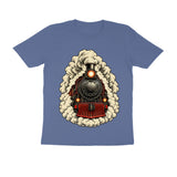 Train Wreath — Regular Unisex T-shirt - Smoke Blue