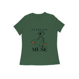 Everyday Muse — Women's Regular T-shirt - Olive Green