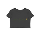 Little by Little — Women's Crop Top - Black