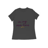 Own Time — Women's Regular T-shirt - Black