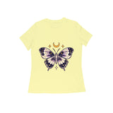 Lunar Wings — Women's Regular T-shirt - Butter Yellow