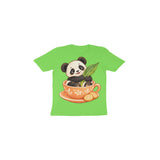 Teacup Panda — Toddler T-shirt - Liril Green