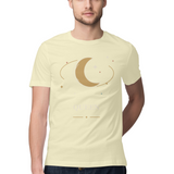 Orbit Queen — Regular Unisex T-shirt in Sand — model