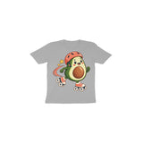 Avocado Wheels — Toddler T-shirt - Melange Grey