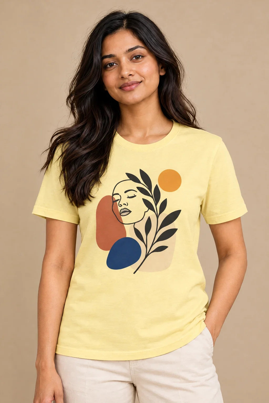 Terra Muse artwork on a women's Regular Tee