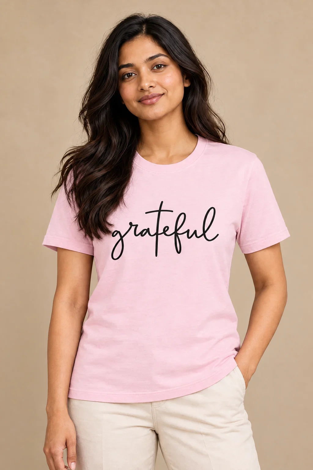 Grateful artwork on a women's Regular Tee
